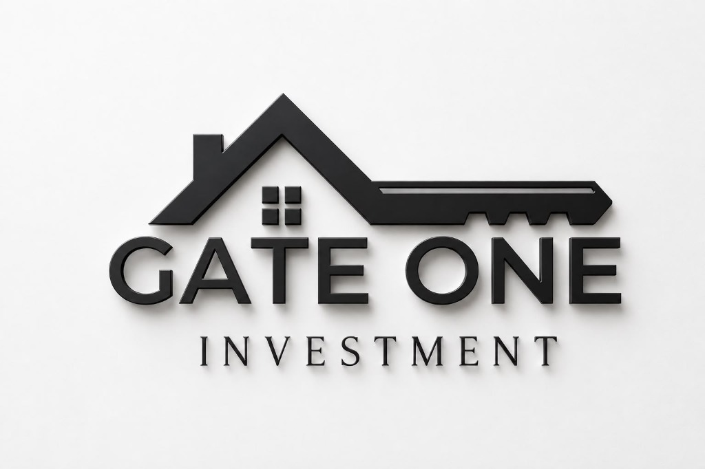 GATE ONE INVESTMENT — 3D Logo Identity
