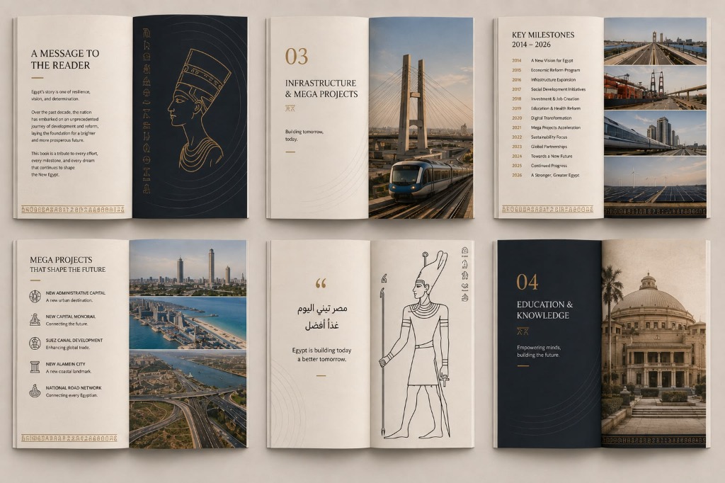 WASF MASR 2026 — Inside Book Spreads: Infrastructure, Mega Projects, Education & Knowledge